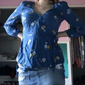 Old navy wrap shirt